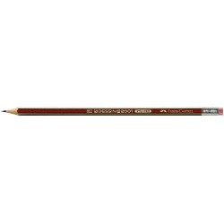 ΜΟΛΥΒΙ ΓΡΑΦΗΣ ΜΕ ΓΟΜΑ FABER-CASTELL ΜΟΛΥΒΙ ΓΡΑΦΗΣ ΜΕ ΓΟΜΑ FABER-CASTELL